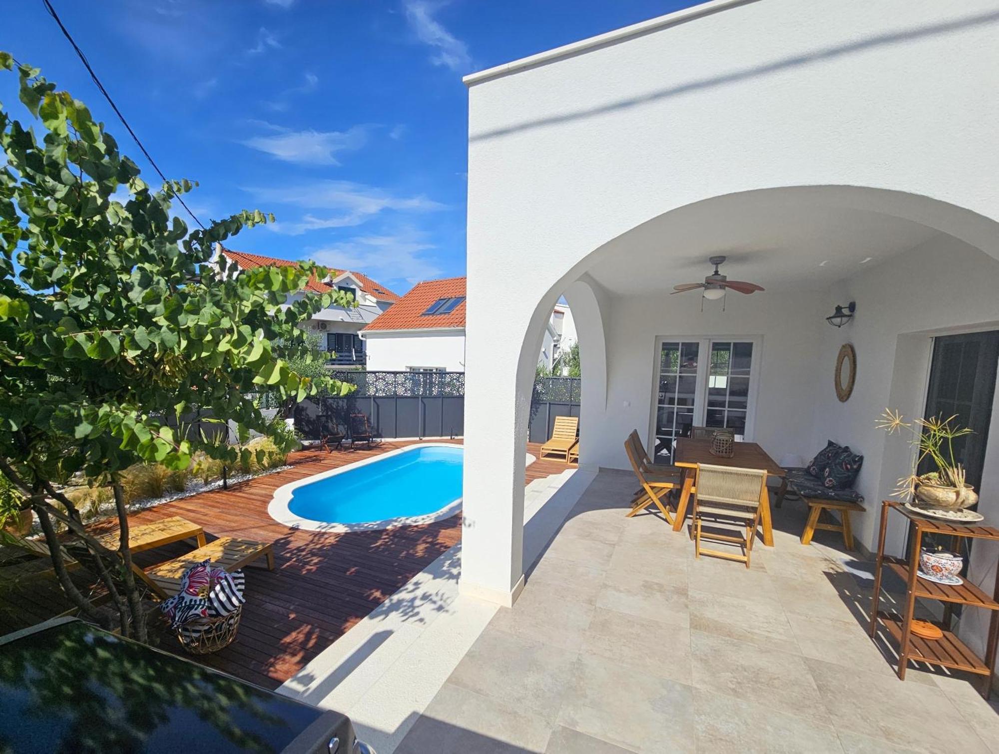 The Three Flowers Pool House Trogir Exterior foto