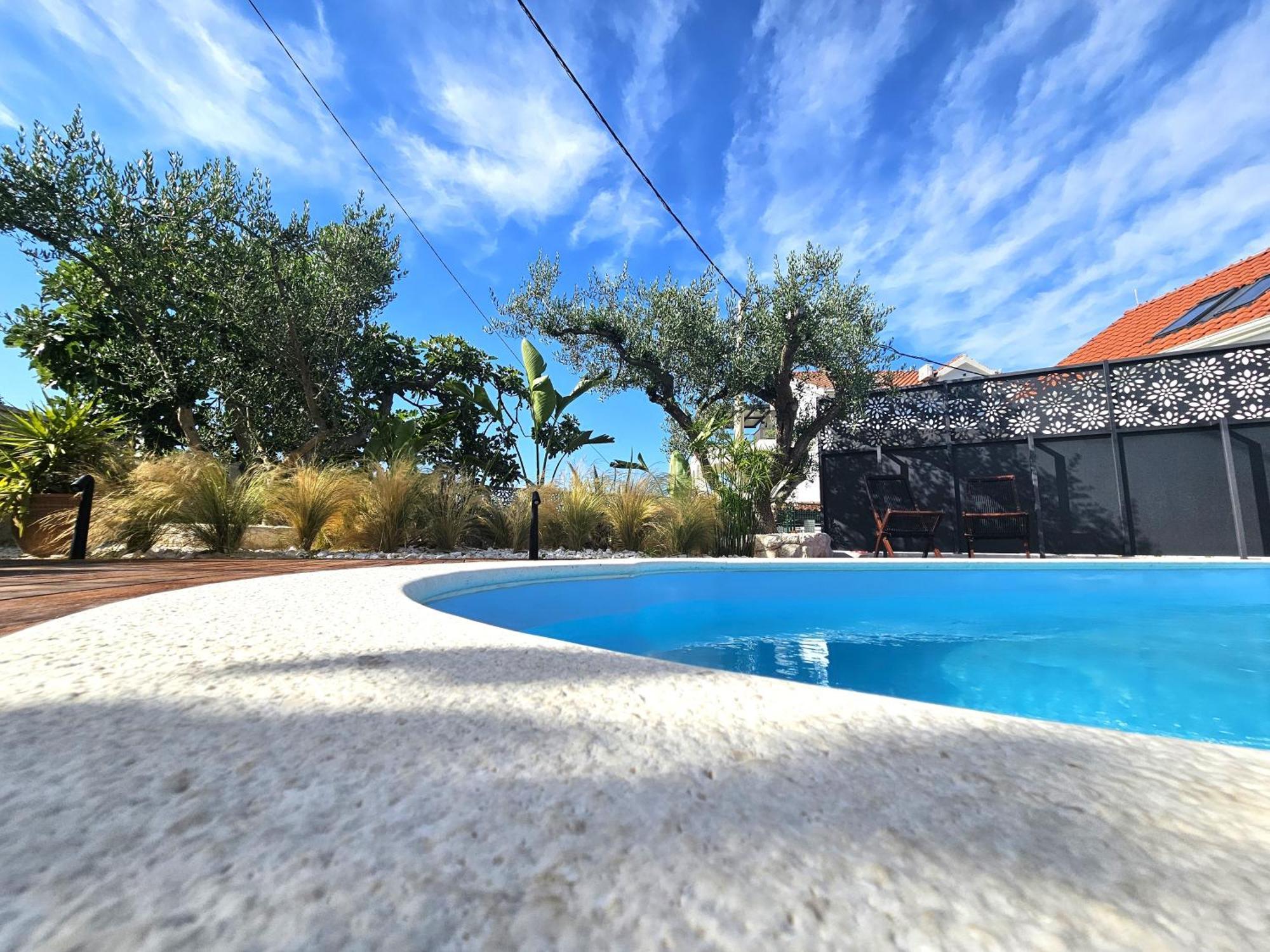 The Three Flowers Pool House Trogir Exterior foto